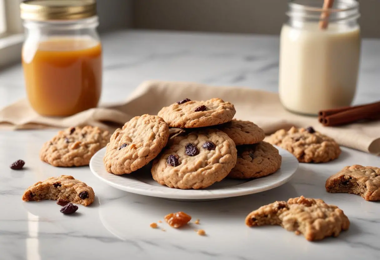 Delicious gluten-free cookies stacked on a plate, What popular cookies are gluten-free?