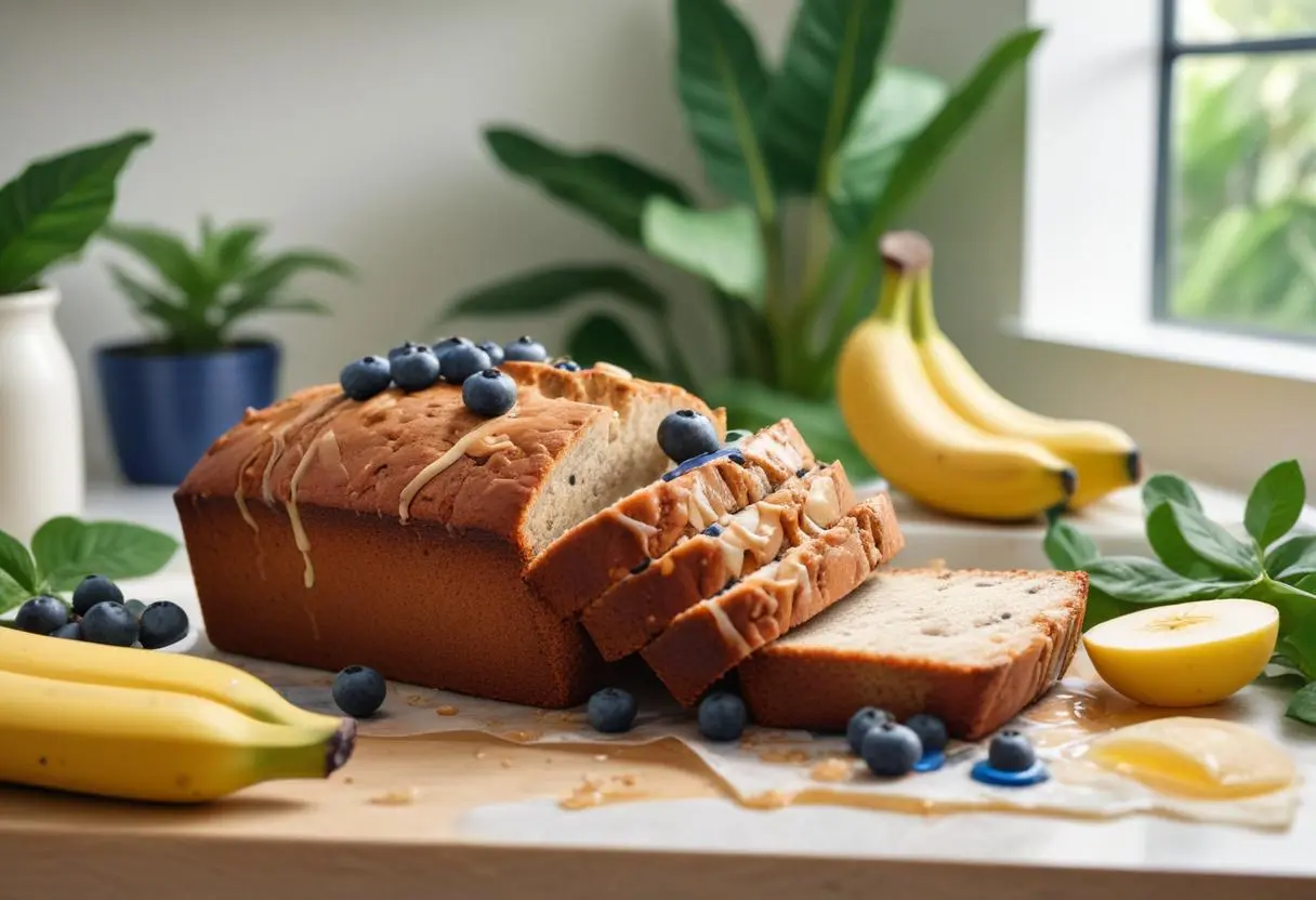 Is Banana Bread Healthy or Unhealthy? Fresh, golden-brown banana bread