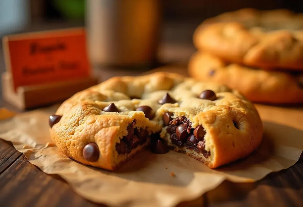 Close-up of a cookie – Does Crumbl cookies have gluten-free cookies?