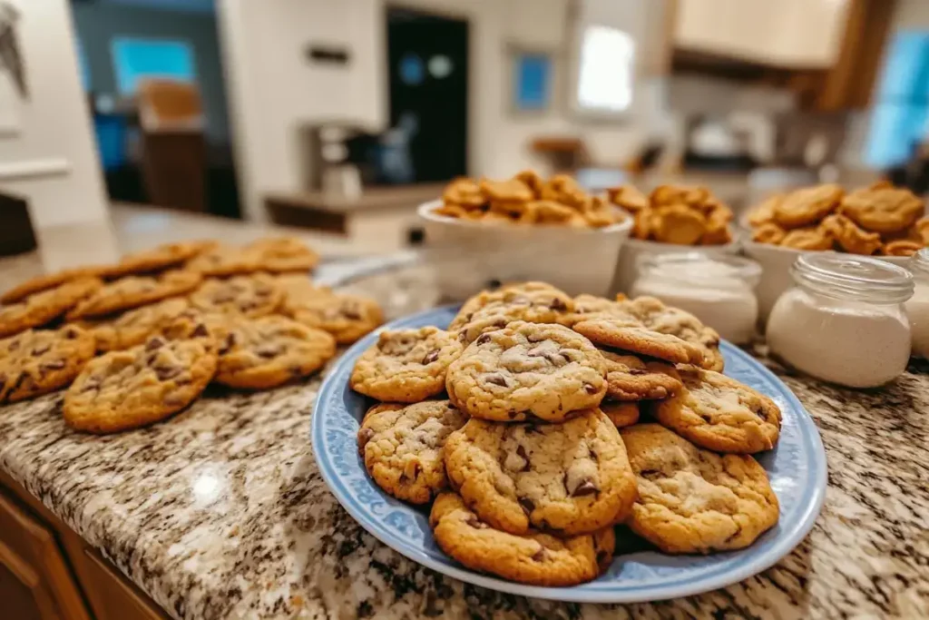 Delicious gluten-free cookies stacked on a plate, What popular cookies are gluten-free?